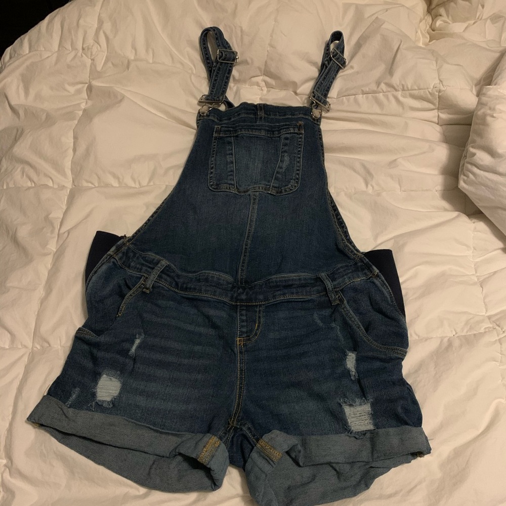 Motherhood maternity overalls